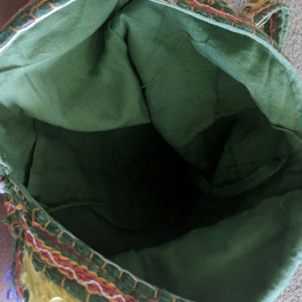 Boho Patchwork Bag Multi-Colored - image 2